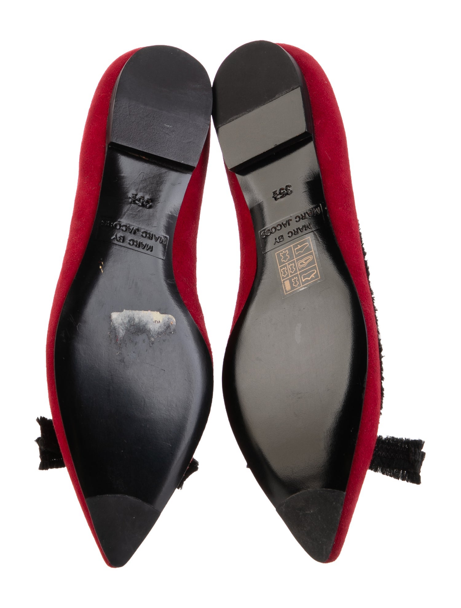 Marc by Marc Jacobs Suede Ballet Flats